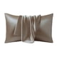 thumbnail image 2 of Funda de Almohada de Seda Sintética, Funda de Almohada de Satén Reversible de Color Liso, Funda de Almohada para Dormir, 2 of 6