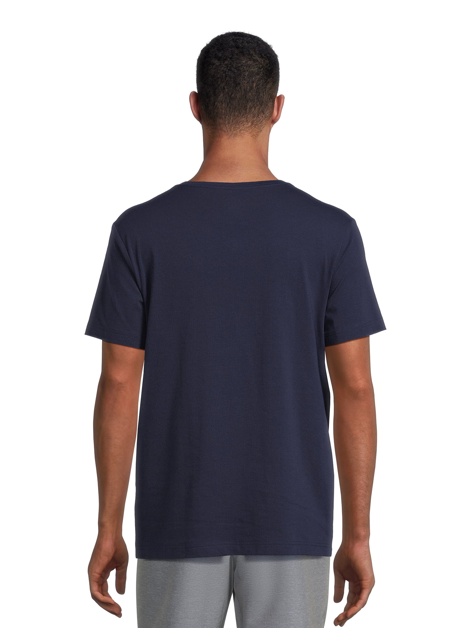 George Men’s & Big Men’s V-Neck Textured Short Sleeve Tee, Sizes S-3XL