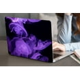 thumbnail image 1 of KSK KAISHEK Hard Protective Shell Case Cover Only Compatible 2022.0 Rel. MacBook Air 13.6 Inch with Touch ID Type C Model: A2681 m2 Purple series 0270 + Black Keyboard Cover, 1 of 5