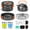 Orange, variant on Eurhowing Camping Cookware Set 11pcs Mess Kit, Aluminum Non-Stick Pot and Pan Set, Lightweight Backpacking Cookware for Outdoor Hiking Picnic RV, Green