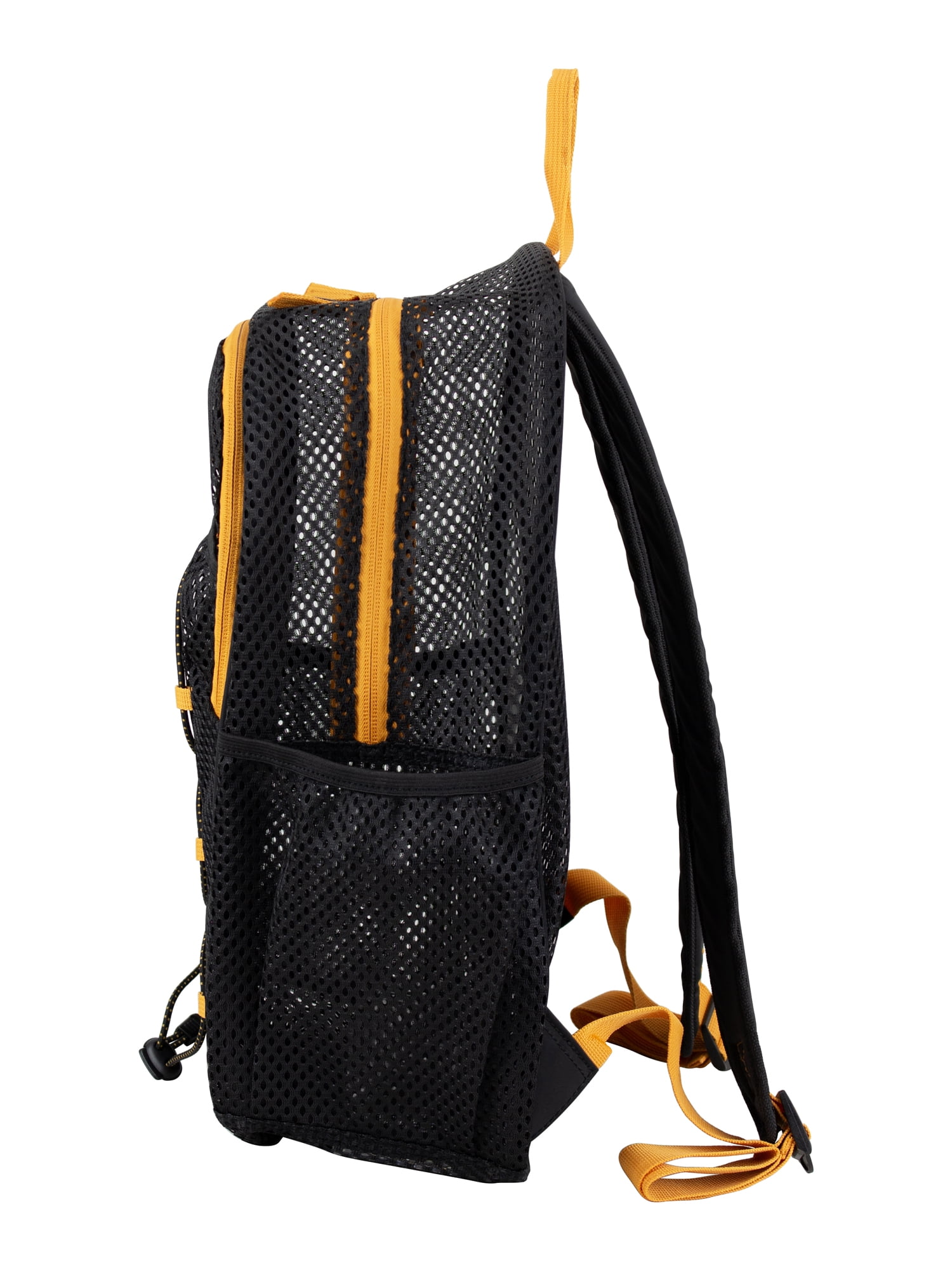 Eastsport Unisex Magna Pro Mesh 17" Backpack, Black/Sundial