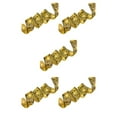 thumbnail image 3 of Ruiboury Sparkling Brilliant Lighting For Christmas Decoration Different White/Gold Ribbon 5m+50 lights 5Set, 3 of 6