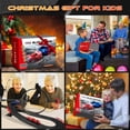 thumbnail image 5 of Slot Car Race Track Set for Kids Boys Ages 6 7 8-12, Battery or Electric Powered Race Car Track Plug in for Kids 6-7, Slot Car Dual Racing Game 2 High-Speed Race Car 1:64 Scale Gift Toy for Boy Girl, 5 of 5