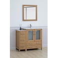 thumbnail image 6 of Vanity Art 42" Single Sink Freestanding Bathroom Vanity Set with Ceramic Top and Mirror, 6 of 9