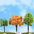 thumbnail image 2 of Mosey Plant Miniature,Plant Miniature Mini Different Shape Plastic Metal Dollhouse Tree Miniature for Home, 2 of 6