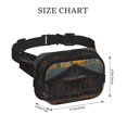 thumbnail image 4 of Easygdp Rustic Cabin Autumn Forest Fanny Packs for Women Men, Belt Bag, Fashion Crossbody Bags, for Workout/Running/Hiking, 4 of 9