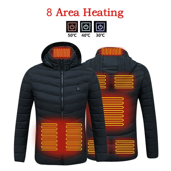 Heated Outdoor Clothing For Riding Skiing Fishing Via Heated Coat Running Jacket Warm Sports Jacket Women Extra Large Women Jackets plus Size Jackets Womens Warm Jacket Super Warm Winter Jacket Women