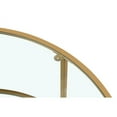 thumbnail image 3 of HestiNysus Double Glass Coffee Table,Gold, 3 of 5