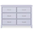 thumbnail image 5 of Dream On Me Universal Double Dresser in Lavender Ice, 5 of 6