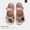 Pink, variant on Ballet-style non-slip sandals, EVA perforated thick-soled slippers for women, summer ballet perforated shoes, fashionable, comfortable, and versatile