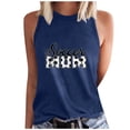 thumbnail image 2 of Meichang Soccer Mom Tank Tops for Women High Neck Tank Top Sleeveless Soccer Game Day Shirts Funny Mothers Day Tank Tops, 2 of 4