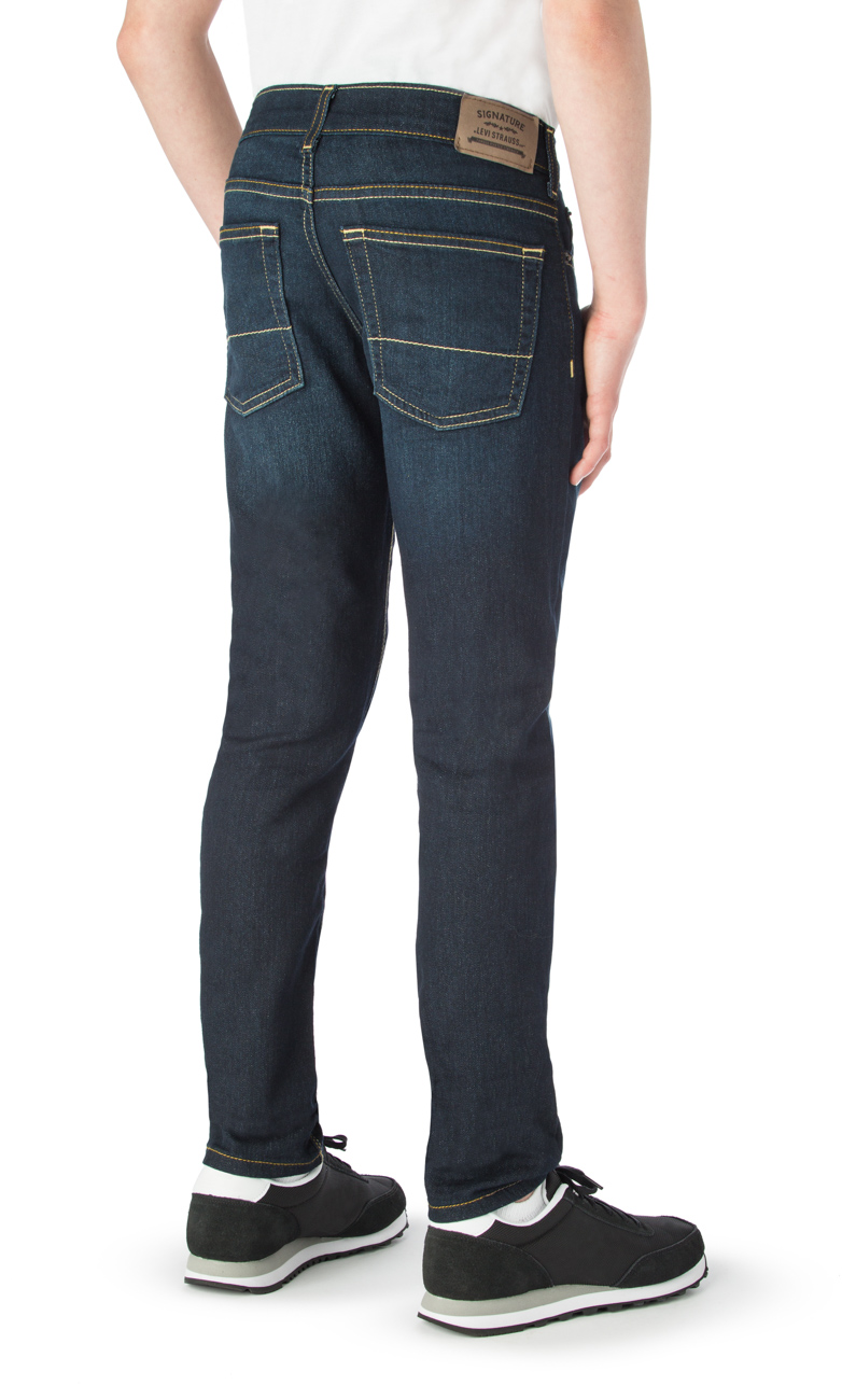 Signature by Levi Strauss & Co. Boys Skinny Fit Jeans Sizes 4-18 - image 4 of 5