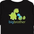 thumbnail image 4 of Inktastic Happy Dinosaur New Big Brother Boys Long Sleeve Toddler T-Shirt, 4 of 5