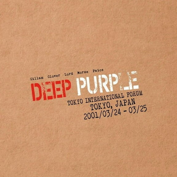 Deep Purple - Live In Tokyo 2001 - Music & Performance - CD