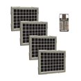 thumbnail image 1 of Banco de energía solar Cuddeback, paquete de 4 con lector de tarjetas, 1 of 4