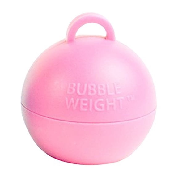 bubble weight balloon weight, 35 gram, baby pink, 10 piece