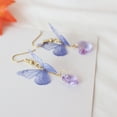 thumbnail image 6 of Lifetechs Party Elegant Women Butterfly Heart Long Dangle Hook Earrings Jewelry Gift, 6 of 7