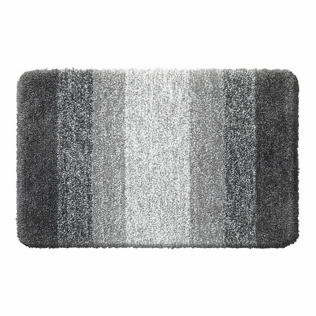 Clearance Sales! Bathroom Rug Mat 24x20 Extra Soft And Absorbent Microfiber Bath Rugs Non Slip Plush Shaggy Bath Carpet Machine Wash Dry Bath Mats For Bathroom Floor Tub And Shower Grey