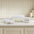 thumbnail image 3 of Genicook 10pc Rectangular Borosilicate Glass Set with Oven-Safe Baker & Carry Handle (5 Container Set), 3 of 4
