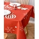 thumbnail image 2 of JM Mantel navideño Ins Nordic Anti-Caliente Cubierta rectangular Decoración navideña festiva de Año Nuevo (Navidad roja) JM RV021031-00994SDJ, 2 of 5