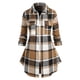 thumbnail image 1 of Bolsillos Dobles Talla Extra Rosegal  Chaquetas de talla grande, 1 of 5