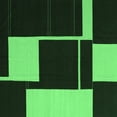 thumbnail image 1 of Ahgly Company Indoor Square Abstract Emerald Green Contemporary Area Rugs, 4' Square, 1 of 4