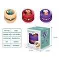 thumbnail image 3 of Gyro Fidget Toys Decompression Rubi Cub Anti Stress Spinner Magic Beans Rotating Decompression Toy, Red A, 3 of 4