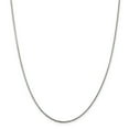 thumbnail image 1 of SS Rhodium Plated 1.5mm Diamond-cut Rope Chain (Weight: 2.79 Grams, Length: 18 Inches), 1 of 2
