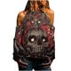 thumbnail image 1 of Blusa de manga larga con hombros descubiertos y estampado informal a la moda para mujer de Halloween, sudadera, sudaderas sin capucha Pompotops  FGAJ19297, 1 of 5