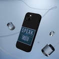 thumbnail image 5 of DistinctInk MagSafe Tough Case for Apple iPhone 15 Plus (6.7" Screen) - Speak The Truth - Shockproof Protection, 5 of 6