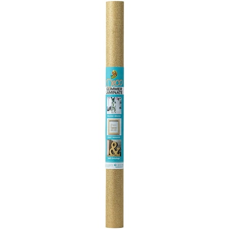 laminate adhesive duck liner glimmer rolls shelf deco ft gold brand