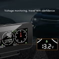 thumbnail image 2 of For All Cars M60 Car GPS HUD Speedometer Intelligent Inclinometer Off-Road Speed Display Tilt Pitch Angle Compass, 2 of 7