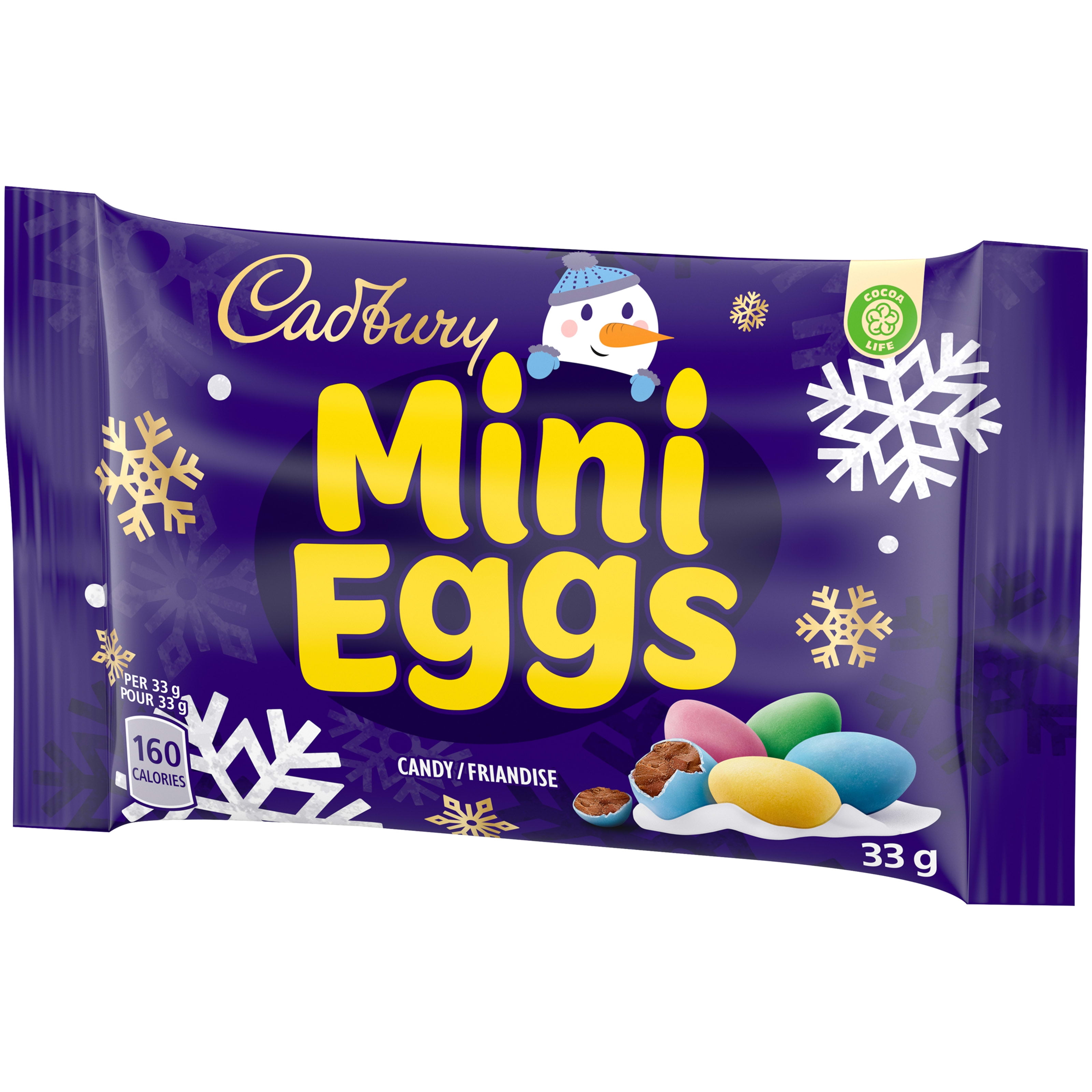 Friandises Cadbury Mini Eggs pour Noël 33 g
