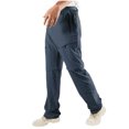 thumbnail image 3 of QATAINLAV Mother's Day Gifts Mens Hiking Pants Casual Quick Dry Convertible Zip Off Fishing Pants Outdoor Loose Tactical Work Trousers with Pockets Navy S, 3 of 6