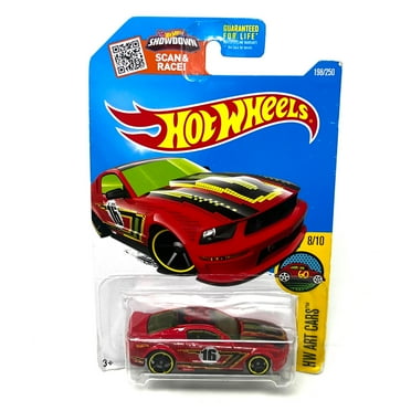Hot Wheels 07 Ford Mustang HW Art Cars.