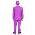 thumbnail image 2 of Dumb and Dumber PURPLE Tuxedo Halloween Costume - XL, 2 of 5
