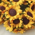 thumbnail image 3 of Luckyn 100 Pcs Homemade Sunflower Simulation Paper Sunflower for DIY Wedding Party Home, 3 of 9
