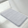 thumbnail image 1 of Alfombra de baño Yimobra, espuma viscoelástica supersuave, absorbente, 80 x 50 cm, Si, 1 of 9