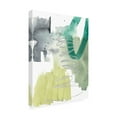 thumbnail image 2 of Jennifer Goldberger 'Graffiti Green IV' Canvas Art, 2 of 3