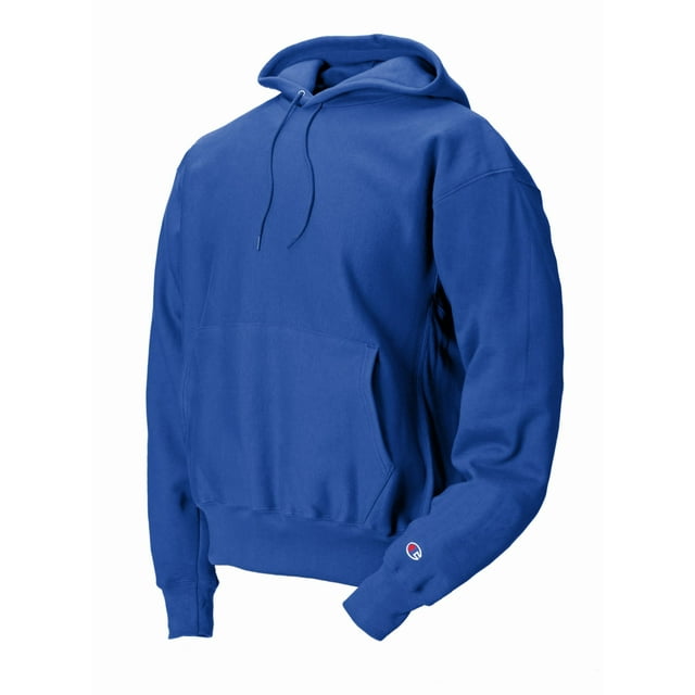 Champion Chandail à Capuchon en Molleton Reverse Weave pour Hommes, 3TG, Athlétique Royal