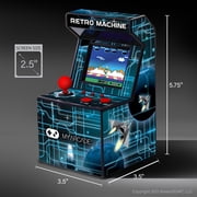 dreamGEAR Mini Arcade Cabinet Portable Retro Gaming Machine 0.6 lb, Multicolor, 4 x 4 x 8 inches