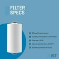 thumbnail image 5 of Mist Filtered Shower Head 15-Stage Water Filtration for Hard Water, 3.25" x 5" Aluminum, 5 of 9