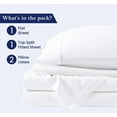thumbnail image 3 of California King Size 28" Split Top Flex Head Sheet Set - 100% Egyptian Cotton, 600 Thread Count, Adjustable Bed, 4-Piece Set, 15" Deep Pockets Color White Solid, 3 of 5