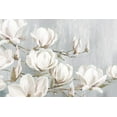 thumbnail image 2 of Watts, Eva 24x17 Gold Ornate Wood Framed with Double Matting Museum Art Print Titled - White Magnolia, 2 of 4