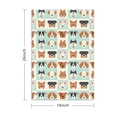 thumbnail image 3 of 4 Pcs Funny Kitchen Towels,Lovely Dog Breeds Microfiber Dish Towels,Kitchen Tea Towels,Kitchen Towel Set (18" X 26"), 3 of 3