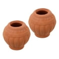 thumbnail image 4 of MLINS  2 Pcs Rustic Planter Small Pots Miniature Tiny Clay Terracotta Red, 4 of 7