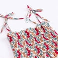 thumbnail image 4 of Odeerbi Girls Dresses Baby Girl Clothes Toddler Summer Daisy Slip Dress Floral Beach Dress Flower Suspender Dress Sling Dress, 4 of 8