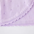 thumbnail image 6 of XXWXYD Girls Toddler Baby Boler𝗈 Cardigan Long Sleeve Knitted Shru𝑔 Button Closure Lace Cropped Sweater Cotton Shawl Outerwear Soft Cozy Cable Knit Open Front, 6 of 7