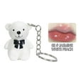 thumbnail image 2 of Dengmore Moisturizing Lipstick White Bear Keychain Lip Glaze Super Lustrous Glass Shine Lipstick Non Greasy Mirror Gloss Lipstick Shine Shimmer Tinted Sheer Color Lip Stick 1.7ml, 2 of 6
