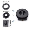 thumbnail image 2 of Autoxbert 4X Universal Para Audi Benz Alfombrillas De Coche Clips/Fijaciones/Sujetadores Piso Twist Lock Forma De L, 2 of 5